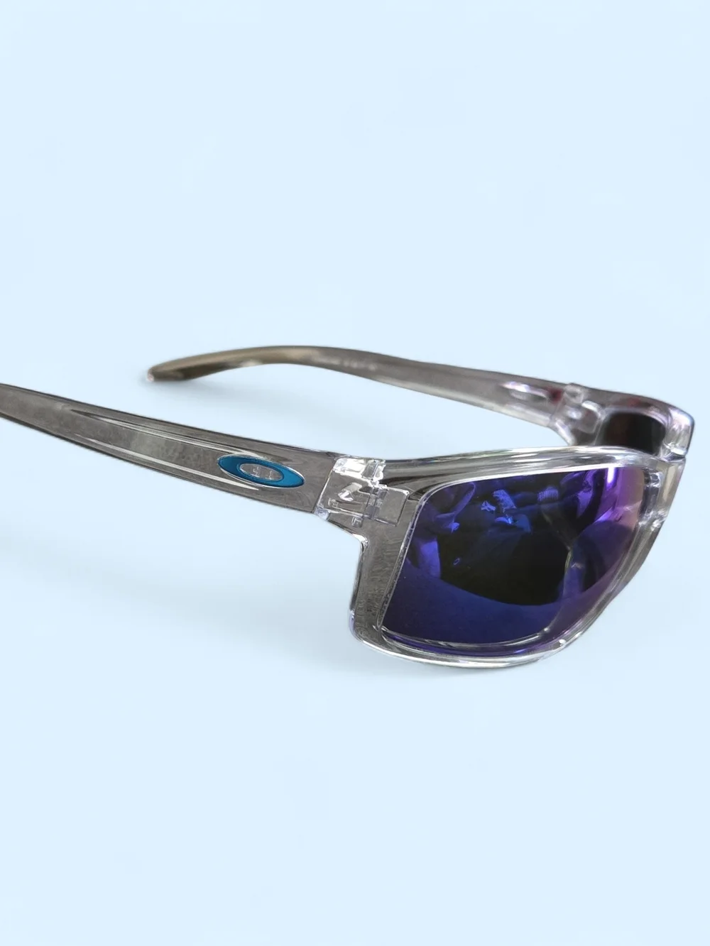 OAKLEY GIBSTON OO9449-0460 CRYSTAL AUTHENTIC EYEGLASSES W/CASE 61-17 132